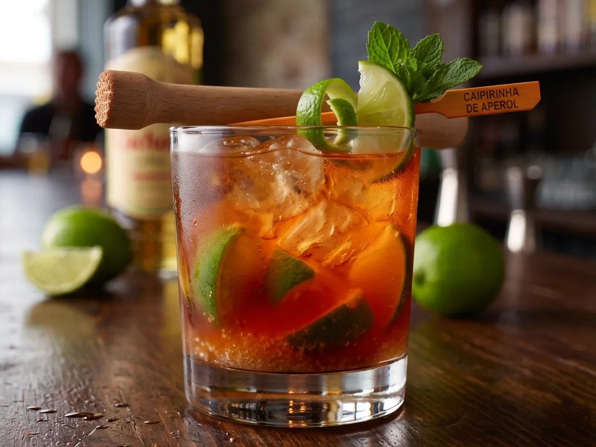 Caipirinha Italiana de Aperol