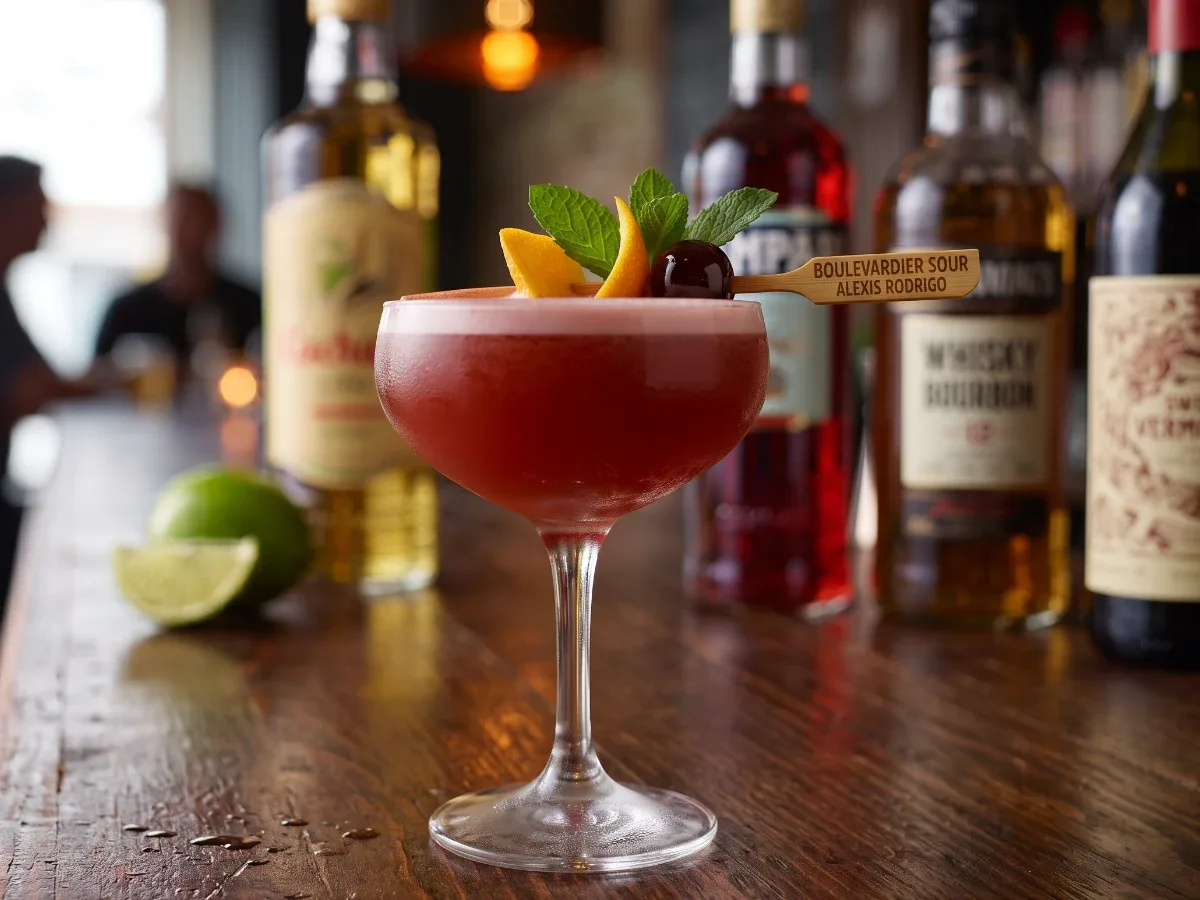 Boulevardier Sour